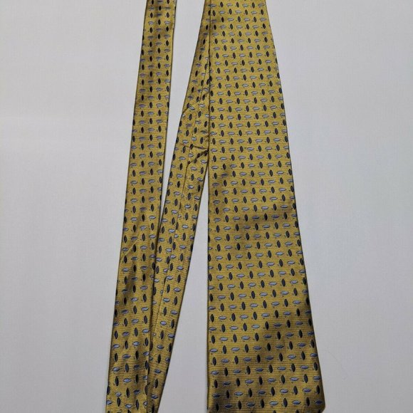 Pronto Uomo Men's Woven 100% Silk Necktie - Picture 2 of 5